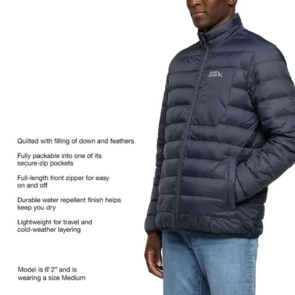 Eddie Bauer Men's Packable Jacket Size L